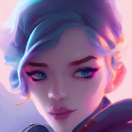 Prompt: a portrait of a beautiful pilot, art by lois van baarle and loish and ross tran and rossdraws and sam yang and samdoesarts and artgerm and saruei, digital art, highly detailed, intricate, sharp focus, Trending on Artstation HQ, deviantart, unreal engine 5, 4K UHD image