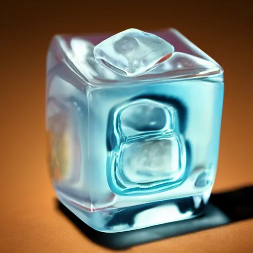 Prompt: o shea jackson face in a ice cube, 8 k, ultra realistic details