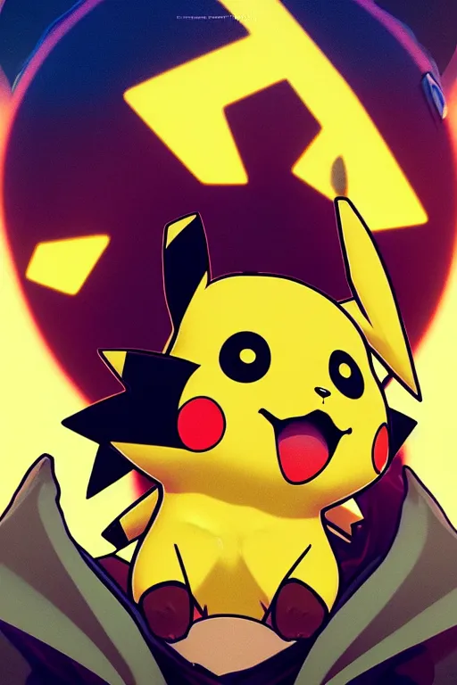 ArtStation - Emo pikachu meme surprised face