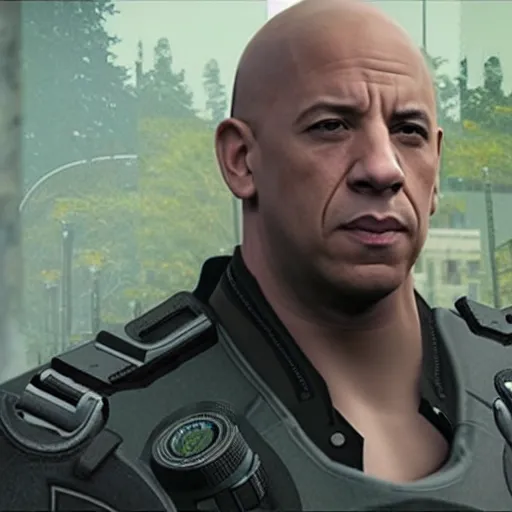 Image similar to vin diesel, in tarkov