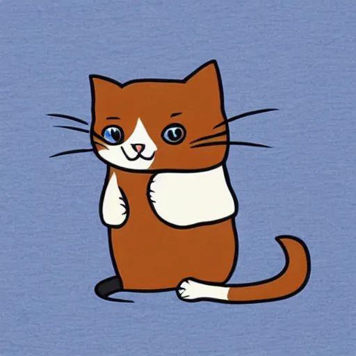 Image similar to cute cat in the pocket of a tshirt