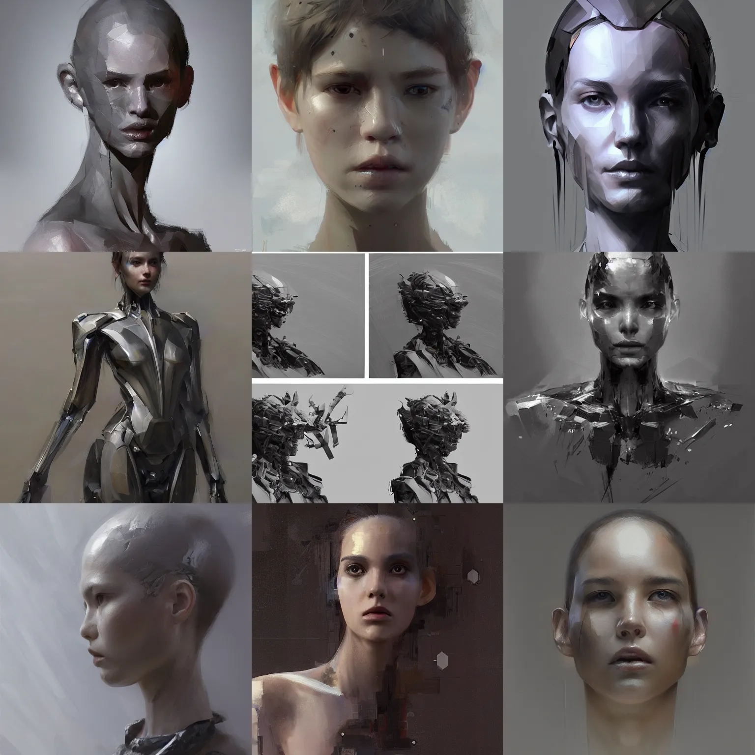 Image similar to system that transforms garbage in resources, concept, sci fi, technical, artificial intelligence, utopia, artstation, unreal engine by zhaoming wu, nick alm, makoto shinkai, very coherent asymmetrical artwork, sharp edges, perfect face, simple form, 1 0 0 mm