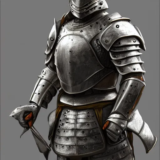 Prompt: frog knight in armor, photorealistic, 8k, portrait