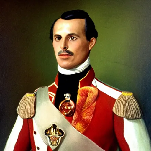 Prompt: oswald mosley in 1 7 6 5