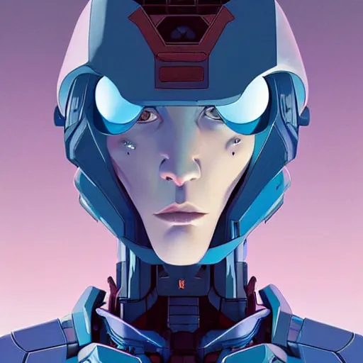 Image similar to 5 0 7 7 autobot bender c 4 d 3 d beautiful portrait by charles vess and james jean and erik jones and rhads, inspired by ghost in the shell, beautiful fine face features, intricate high details, sharp, ultradetailed