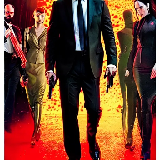 Image similar to john wick 5 movie poster