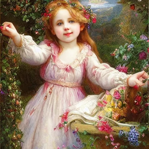 Image similar to beautiful artwork by sophie anderson