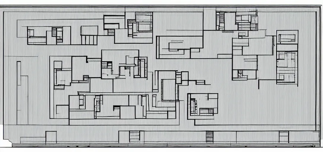 Image similar to intricate layout of bank vault, schematics, blueprints, plans, diagram, detailed