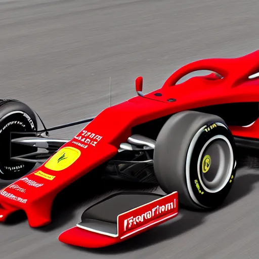 Image similar to Ferrari 2022 formula 1 car surrounded by clowns, DSRL photo, realistic