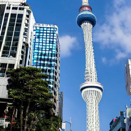 Image similar to tokyo skytree in sao paulo city