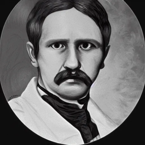 Prompt: an 1 8 0 0 s photo of jarosław kaczynski, squinting at high noon, vibe, glory days, justice, independence, patriotism, black and white, artgerm
