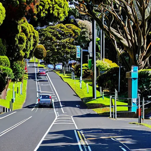 Image similar to a photograph of parnell road in auckland new zealand