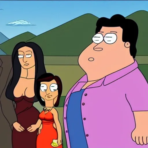 Image similar to kim kardashian in family guy