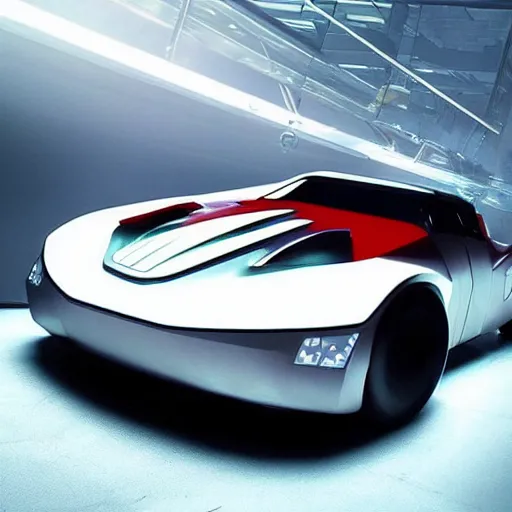 Image similar to futuristic sports car, cyberpunk