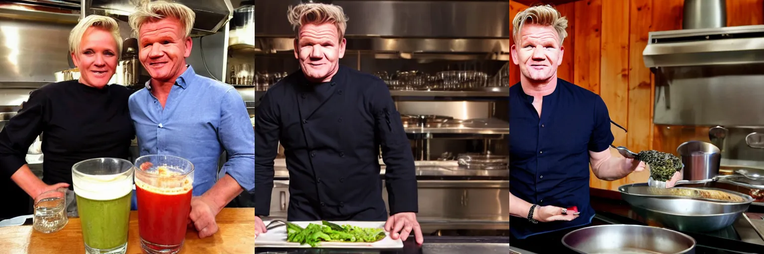 Prompt: Gordon Ramsay's perfect updog recipe, trending on Serious Eats