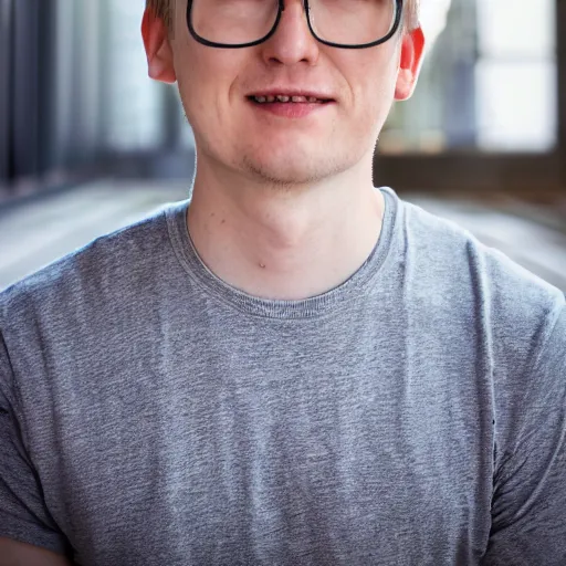 Prompt: Linus from LinusTechTips, XF IQ4, 150MP, 50mm, f/1.4, ISO 200, 1/160s, natural light, Adobe Photoshop, Adobe Lightroom, DxO Photolab, Corel PaintShop Pro, rule of thirds, symmetrical balance, depth layering, polarizing filter, Sense of Depth, AI enhanced