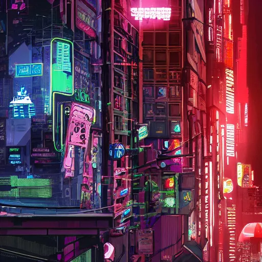 Image similar to lewistrick cyberpunk