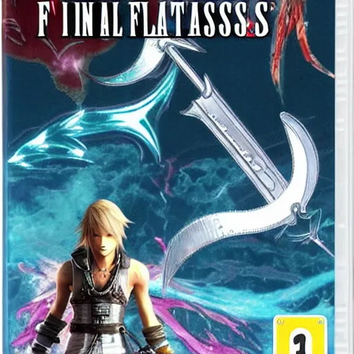 Image similar to final fantasy xiii for nes