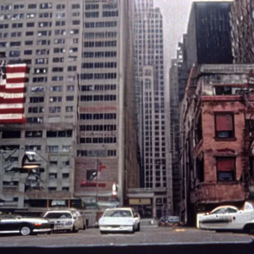 Prompt: the new york volcanoes, in american psycho ( 1 9 9 9 )