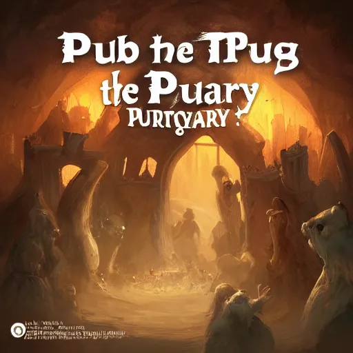 Prompt: pub to the purgatory, artstation