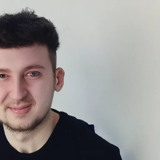 Image similar to Vladislav Urazov, Founder of Gradient app, hyper realistic, highly detaild