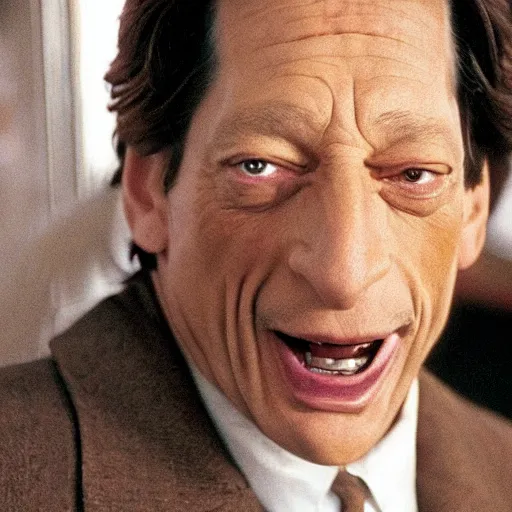 Image similar to a screen still of jim varney in the movie adaptation ( 2 0 0 2 )