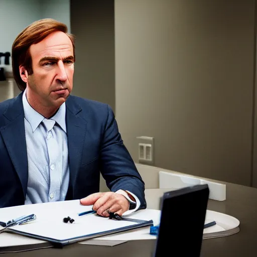 Image similar to super high quality saul goodman, realistic photorealistic high-resolution saul Goodman, very saul goodman, high def, saul, saul Goodman, better call saul, better call saul Goodman, 8k, 4k, professional, depth of field, sigma art 85mm f1.4, large sensor dslr, professional photo, saul goodman, very very saul goodman