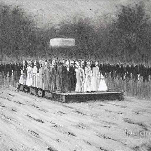 Image similar to a funeral by gordon a. smith