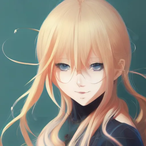 Image similar to anime portrait of Karuizawa Kei, Blonde, as an anime girl by Stanley Artgerm Lau, WLOP, Rossdraws, James Jean, Andrei Riabovitchev, Marc Simonetti, and Sakimichan, trending on artstation