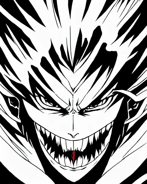 ryuk and kira, death note, anime style, manga, concept, Stable Diffusion