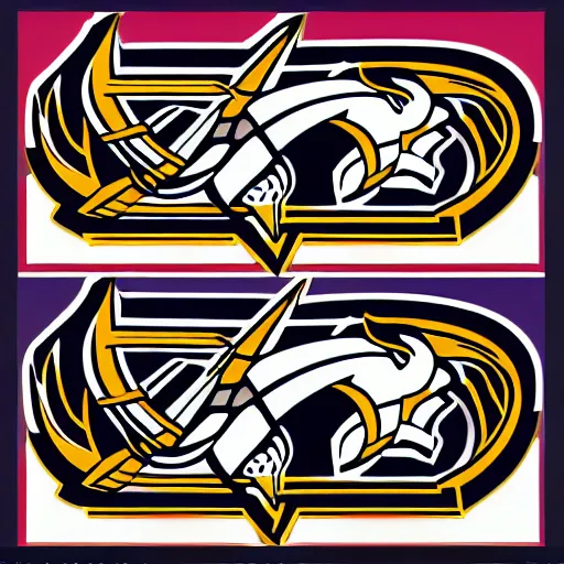 Image similar to nhllogo detailed vector vikings