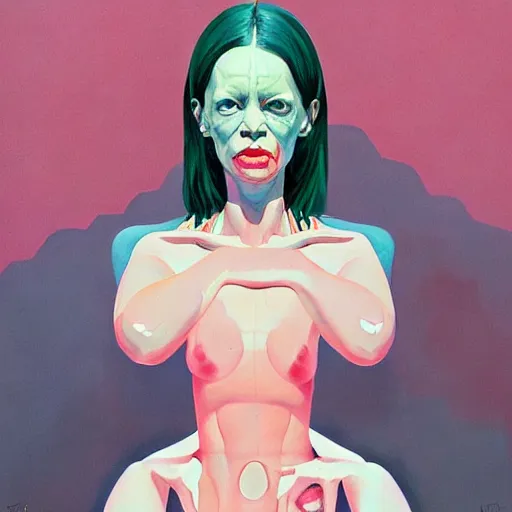 Image similar to Portrait of a cute woman, very coherent, painted by painted by Benjamin Björklund, painted by Edward Hopper, Wayne Barlowe, painted by James Gilleard, airbrush, art by JamesJean