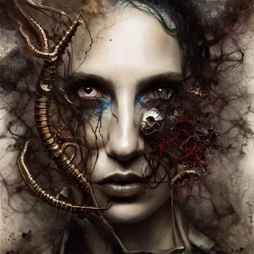 Image similar to eldritch god, by brooke shaden and alberto seveso and eve ventrue and john salminen and tim okamura, trending on artstation hq, deviantart, pinterest, 4 k uhd image