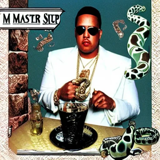 Image similar to master p album'sippin snake oil'no limit records 1 9 9 6