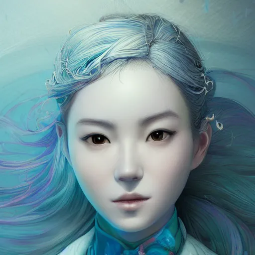 Prompt: the portrait of a blueberry that resembles an absurdly beautiful, graceful, elegant irene bae girl, an ultrafine hyperdetailed illustration by kim jung gi, irakli nadar, intricate linework, bright colors, octopath traveler, final fantasy, unreal engine 5 highly rendered, global illumination, radiant light, detailed and intricate environment