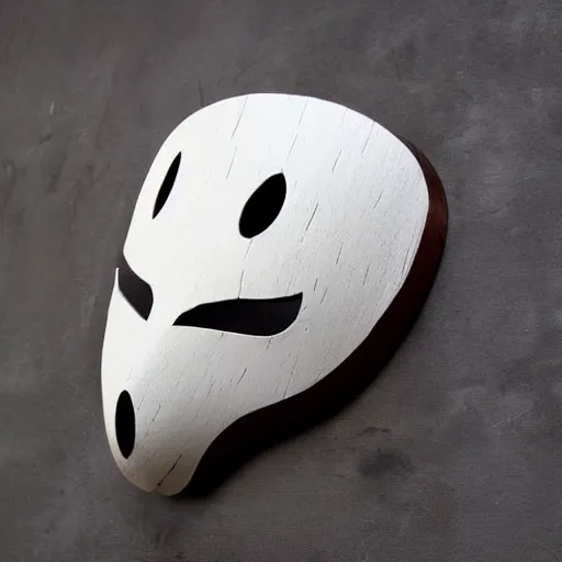 Image similar to hollow knight wooden mask