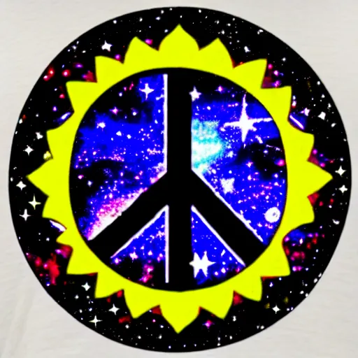Prompt: cosmic peace symbol