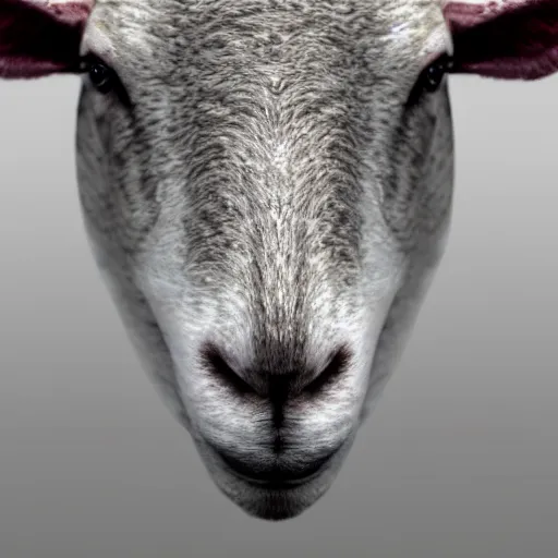 Image similar to Infinity recurring sheep , hyperrealism, no blur, 4k resolution, ultra detailed-i