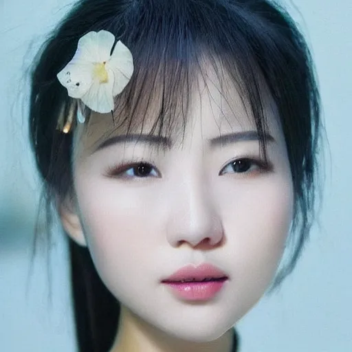 Image similar to the face of the most beautiful chinese woman in the world, realistic photo