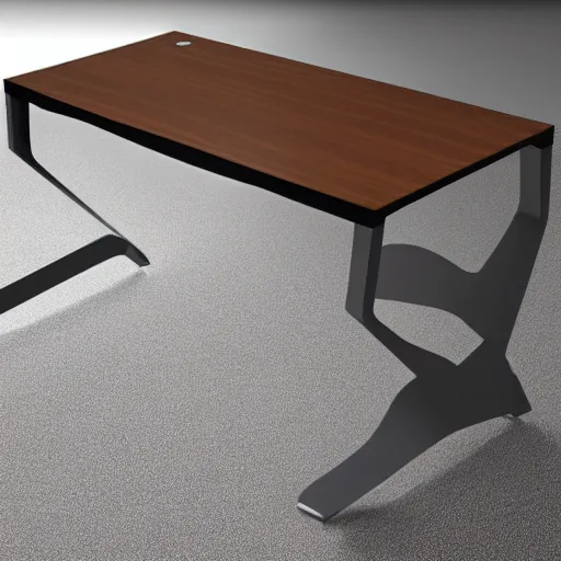 Image similar to interesting desk design, hyper realistic, hd,