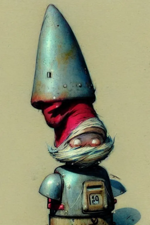 Image similar to ( ( ( ( ( 1 9 5 0 s robot knome. muted colors. ) ) ) ) ) by jean - baptiste monge!!!!!!!!!!!!!!!!!!!!!!!!!!!!!!