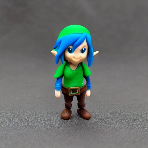 Image similar to a small silicone toy of link.