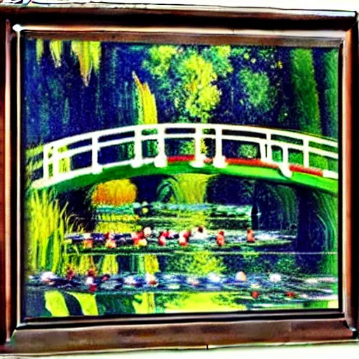 Image similar to apple by monet,