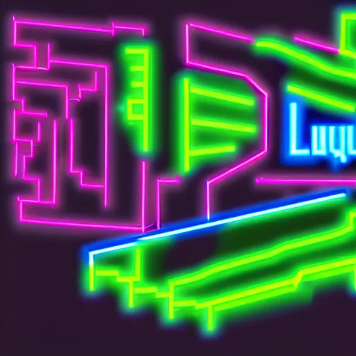 Image similar to liquid neon, hd, concept art