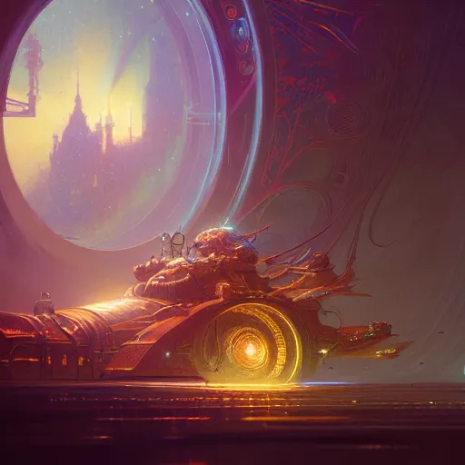 Image similar to a highly detailed digital image of an imagination machine, concept art, artstation, cgsociety, very detailed, intricate, detailed illustration, by greg rutkowski and alphonse mucha, Paul Lehr and Beeple, iridescent accents, ray tracing, product lighting, sharp, smooth, masterpiece