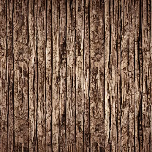 Prompt: rustic dark wood bark texture, award winning photo, volumetric lighting, vintage, gritty, upscaled, HD 8k, seamless, fine detail, ultra-realistic