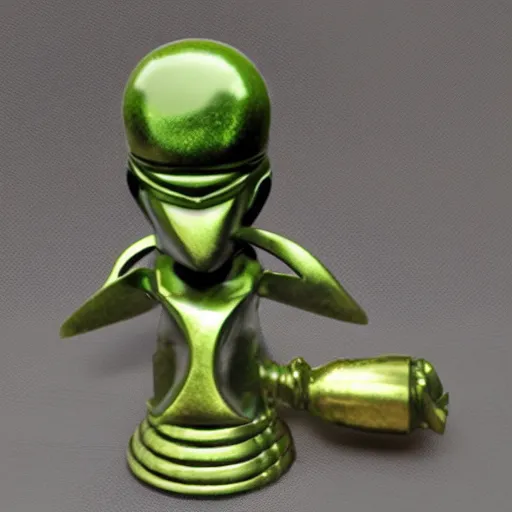 Image similar to Alien head chess piece