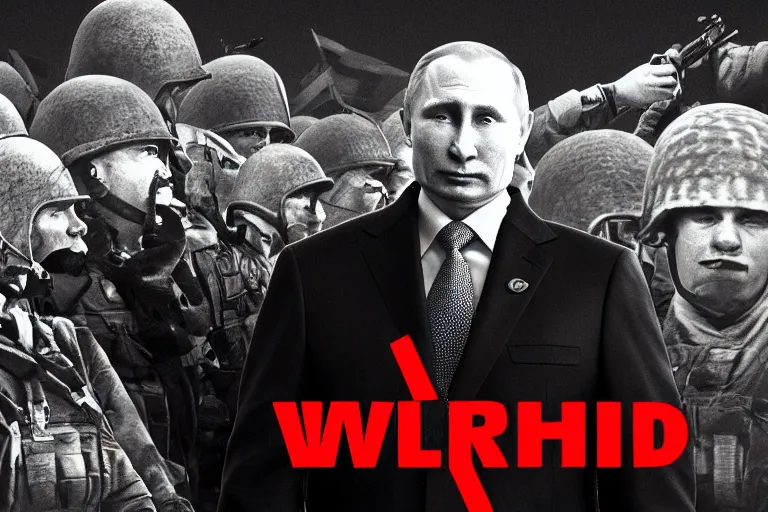 Prompt: Putin winning world war 3, digital art, 8k, UHD