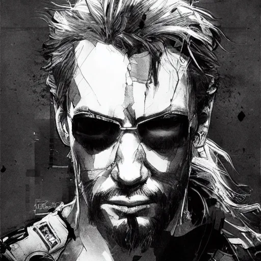 Prompt: cinematic portrait of yor forger, artwork by yoji shinkawa, illustration, black and white, concept art, intricate details, trending on artstation