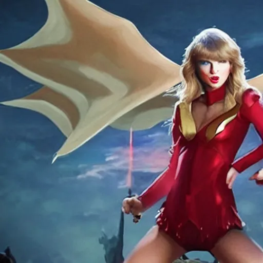 Image similar to Taylor Swift as She-Ra